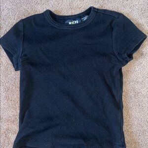 Maeve Classic Black Tee